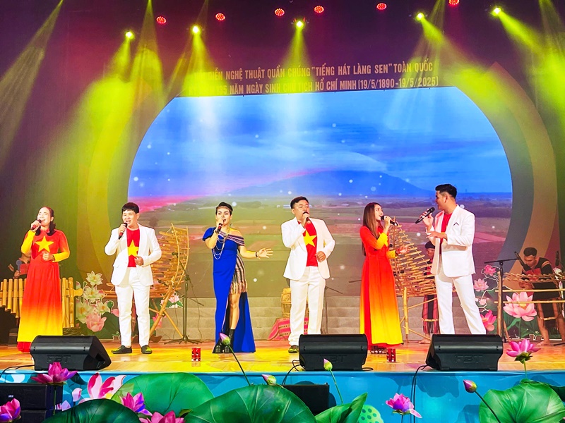 Tỉnh Đắk Lắk tham gia Hội diễn nghệ thuật quần chúng "Tiếng hát Làng Sen" toàn quốc năm 2025 với chủ đề “Khắc ghi lời Bác”